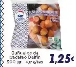 Supermercados Piedra DELFIN Buñuelos de bacalao oferta