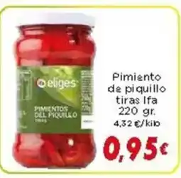 Supermercados Piedra Pimiento de piquillo tiras oferta