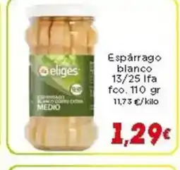 Supermercados Piedra Espárrago blanco oferta