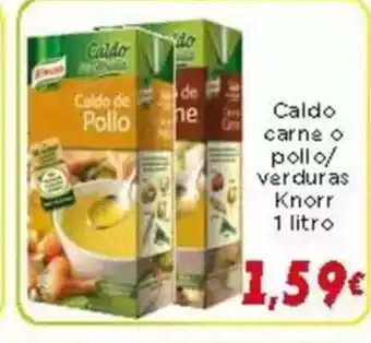 Supermercados Piedra KNORR Caldo carne o pollo/ verduras oferta