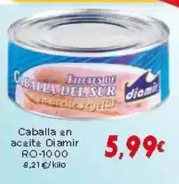 Supermercados Piedra DIAMIR Caballa en aceite oferta