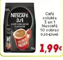 Supermercados Piedra NESCAFE Café soluble 3 en 1 oferta