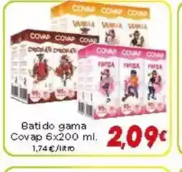 Supermercados Piedra COVAP Batido gama oferta