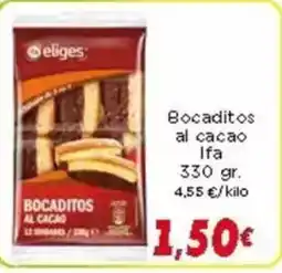 Supermercados Piedra Bocaditos al cacao oferta