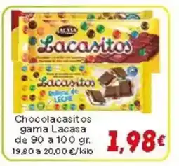 Supermercados Piedra LACASA Chocolacasitos gama oferta