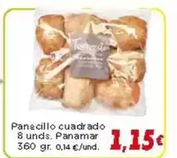 Supermercados Piedra Panecillo cuadrado oferta