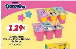 Supermercados Piedra DANONINO Fresa y Fresa-Hatano oferta