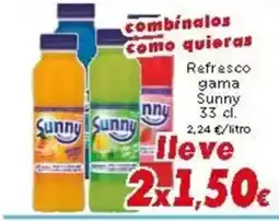 Supermercados Piedra SUNNY Refresci gama oferta