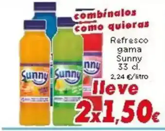 Supermercados Piedra SUNNY Refresci gama oferta