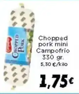 Supermercados Piedra CAMPOFRIO Chopped pork mini oferta