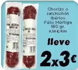 Supermercados Piedra Chorizo o salchichón oferta