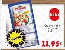 Supermercados Piedra PATROS Queso feta original oferta