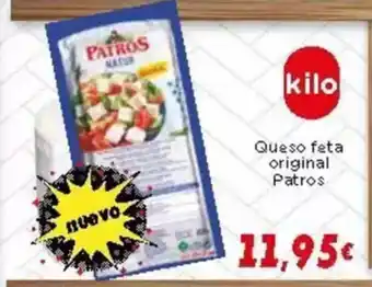 Supermercados Piedra PATROS Queso feta original oferta