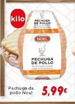 Supermercados Piedra NOEL Pechuda de pollo oferta