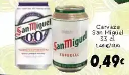 Supermercados Piedra SAN MIGUEL Cerveza oferta