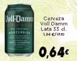 Supermercados Piedra VOLL DAMM Cerveza oferta