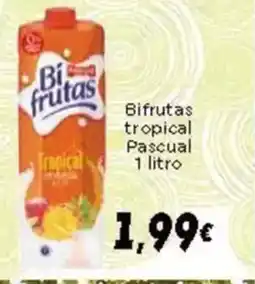 Supermercados Piedra BIFRUTAS  tropical Pascual oferta