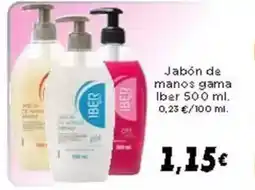 Supermercados Piedra IBER Jabón de manos gama oferta