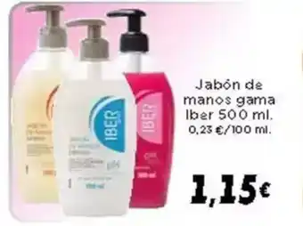 Supermercados Piedra IBER Jabón de manos gama oferta