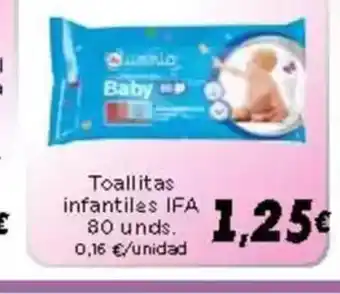 Supermercados Piedra Toallitas infantiles oferta