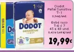 Supermercados Piedra DODOT Pañal Sensitive oferta
