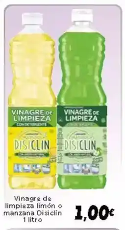 Supermercados Piedra DISICLIN Vinagre de limpieza limón o manzana oferta