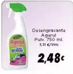 Supermercados Piedra AGERUL Desengrasante oferta