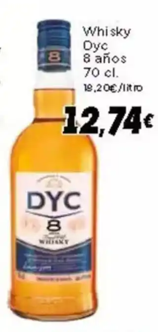Supermercados Piedra DYC Whisky oferta
