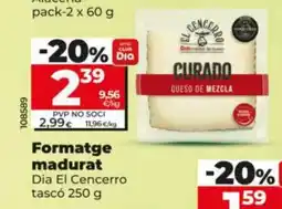Dia Formatge madurat oferta