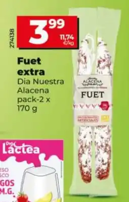 Dia Fuet extra oferta