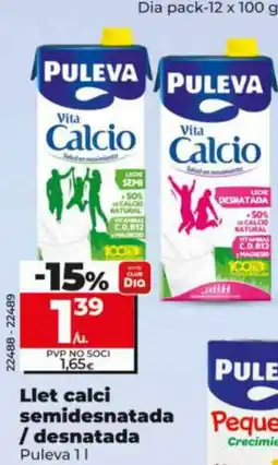 Dia Llet calci semidesnatada / desnatada oferta