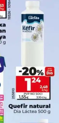 Dia Quefir natural oferta