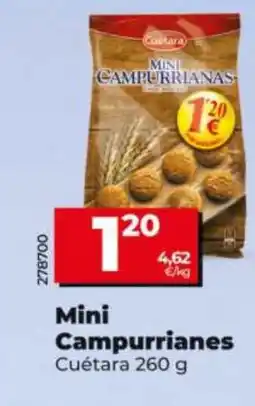 Dia Mini Campurrianes oferta
