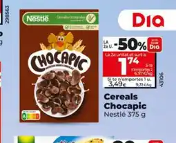 Dia CHOCAPIC Cereals oferta