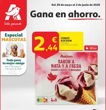 Alcampo AUCHAN Conos oferta