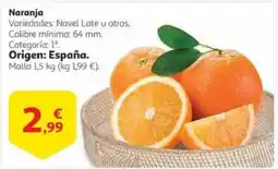 Alcampo Naranja oferta