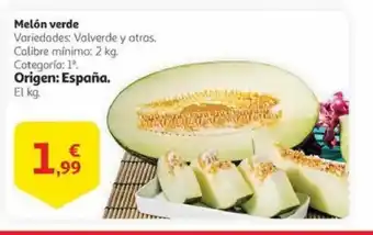 Alcampo Melón verde oferta