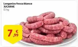 Alcampo Longaniza fresca blanca oferta
