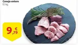 Alcampo Conejo entero oferta