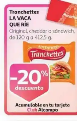 Alcampo LA VACA QUE RIE Tranchettes oferta