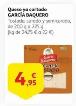 Alcampo GARCÍA BAQUERO Queso ya cortado oferta