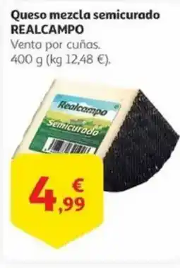 Alcampo REALCAMPO Queso mezcla semicurado oferta