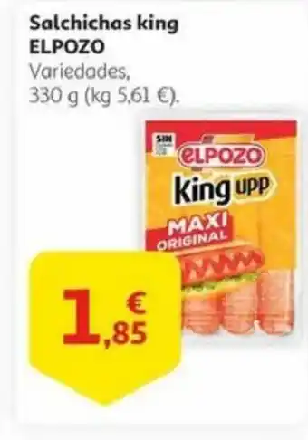 Alcampo ELPOZO Salchichas king oferta