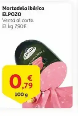Alcampo ELPOZO Mortadela ibérica oferta