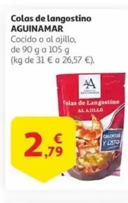 Alcampo AGUINAMAR Colas de Langostino oferta