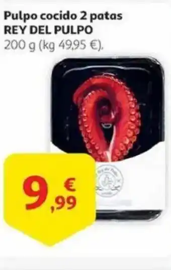 Alcampo REY DEL PULPO Pulpo cocido 2 patas oferta