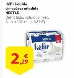 Alcampo NESTLÉ Kéfir líquido sin azúcar añadido oferta