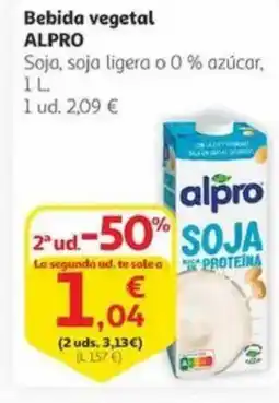 Alcampo ALPRO Bebida vegetal oferta