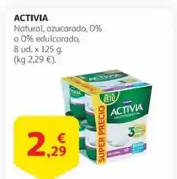 Alcampo ACTIVIA oferta