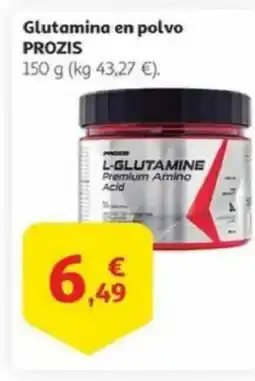Alcampo PROZIS Glutamina en polvo oferta